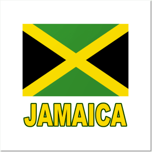 The Pride of Jamaica - Jamaican Flag Design Posters and Art